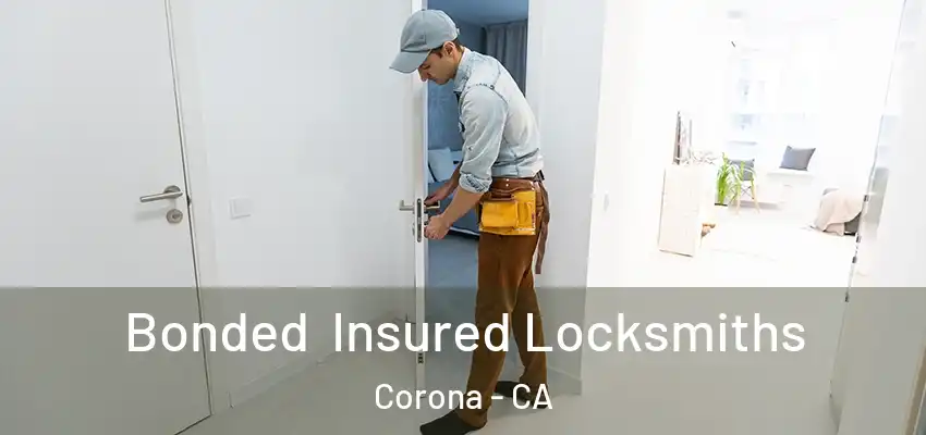  Bonded Insured Locksmiths Corona - CA